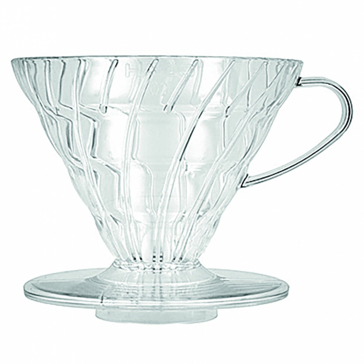HARIO VD-02T V60 02 Dripper (Şeffaf Plastik)