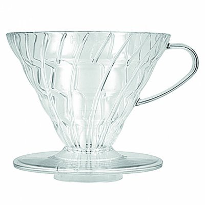 HARIO VD-02T V60 02 Dripper (Şeffaf Plastik)